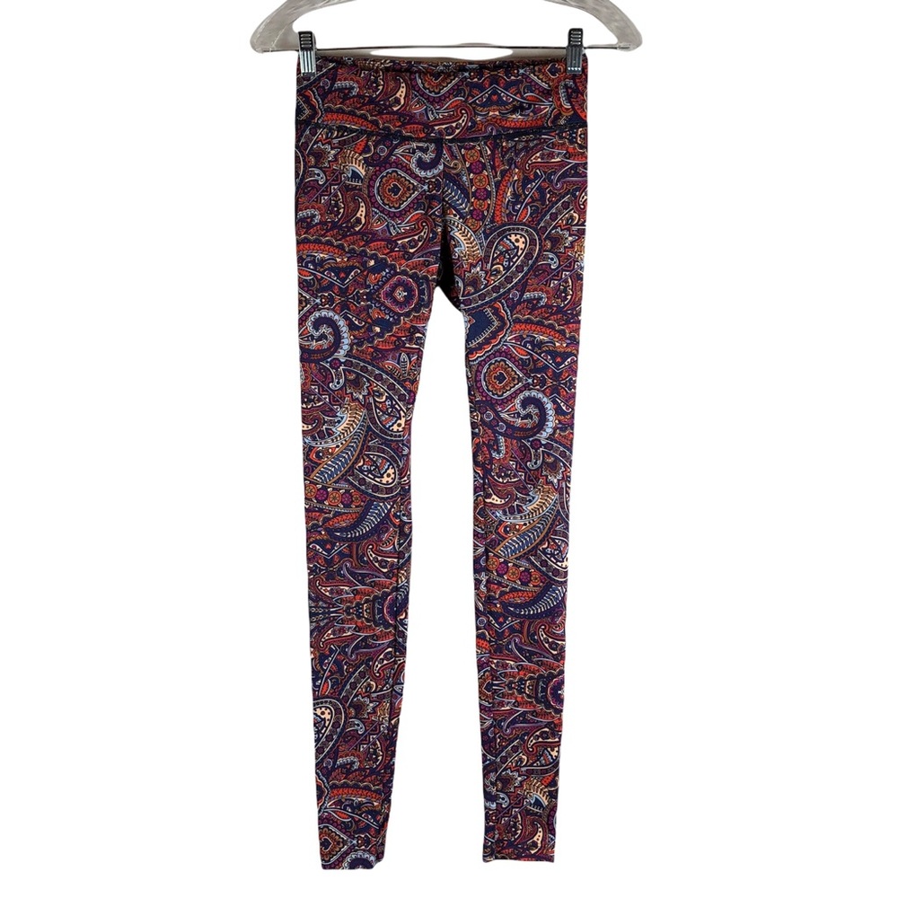 Kira Grace Paisley Yoga Full Length Leggings